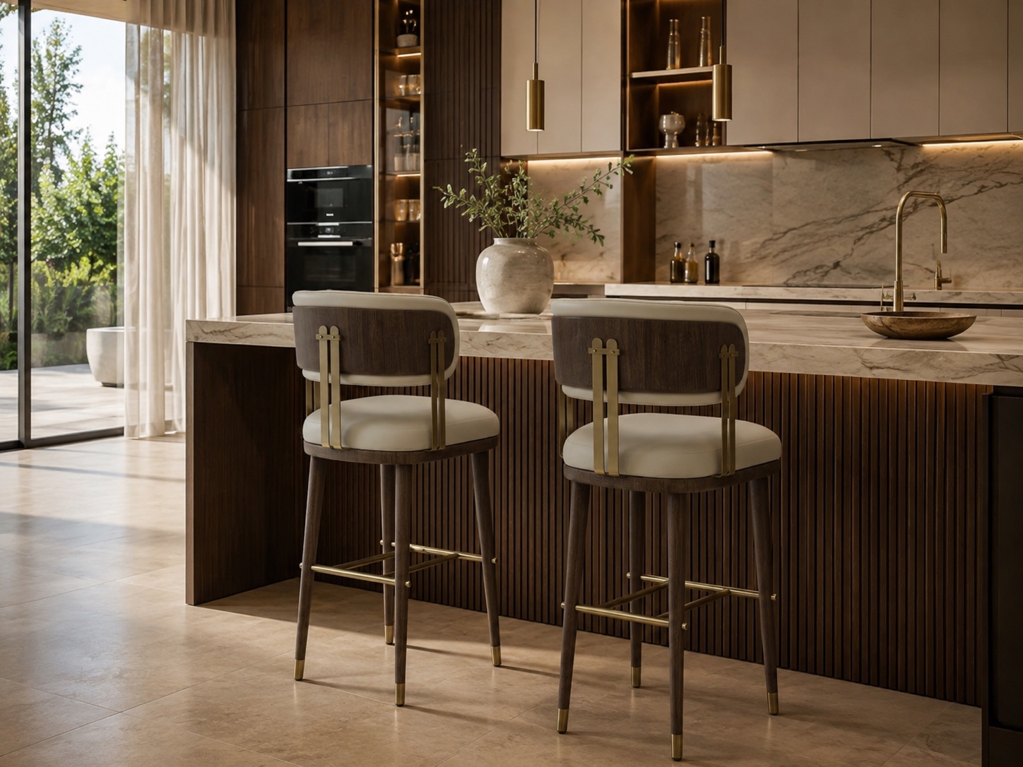 High-end materials and finishes